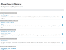 Tablet Screenshot of cancerdisease52.blogspot.com