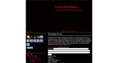 Desktop Screenshot of lovesdramione.blogspot.com