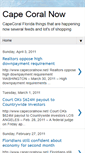 Mobile Screenshot of capecoralnow.blogspot.com