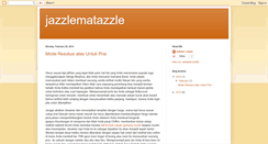 Desktop Screenshot of jazzlematazzle.blogspot.com