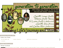 Tablet Screenshot of bustergenerations.blogspot.com