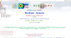 Desktop Screenshot of berhane-aymero.blogspot.com