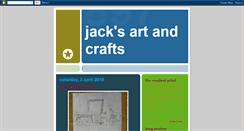 Desktop Screenshot of jacksartandcrafts.blogspot.com