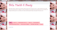 Desktop Screenshot of bellahealthbeauty.blogspot.com