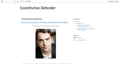 Desktop Screenshot of constitutiondefender.blogspot.com