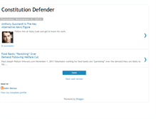 Tablet Screenshot of constitutiondefender.blogspot.com