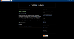 Desktop Screenshot of cybersoulcafeasarezine.blogspot.com