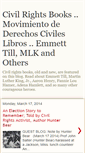 Mobile Screenshot of civilrightsbooks.blogspot.com