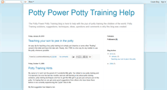 Desktop Screenshot of pottypower.blogspot.com