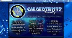 Desktop Screenshot of calgeotrists.blogspot.com