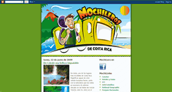Desktop Screenshot of mochileroscr.blogspot.com