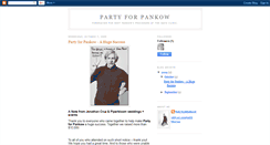 Desktop Screenshot of partyforpankow.blogspot.com