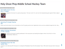 Tablet Screenshot of hgpmiddleschoolhockey.blogspot.com