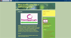 Desktop Screenshot of bioalquimiamx.blogspot.com