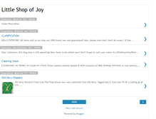 Tablet Screenshot of littleshopofjoy.blogspot.com