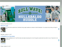 Tablet Screenshot of hullabaloohuddle.blogspot.com