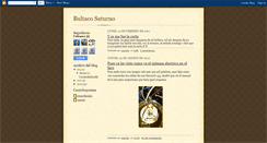 Desktop Screenshot of bultacosaturno.blogspot.com