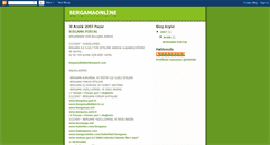 Desktop Screenshot of bergamaonlne.blogspot.com