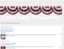 Tablet Screenshot of crossspeak.blogspot.com