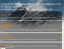 Tablet Screenshot of komunitasprajabatanaceh.blogspot.com