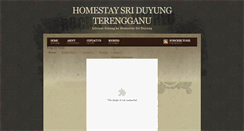 Desktop Screenshot of homestay-terengganu.blogspot.com