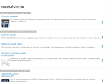 Tablet Screenshot of agustina-vocesalviento.blogspot.com