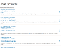 Tablet Screenshot of email-forwarding3.blogspot.com
