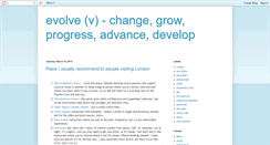 Desktop Screenshot of evolverine.blogspot.com