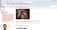 Desktop Screenshot of hidayetaltun.blogspot.com