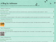 Tablet Screenshot of ablogbyadrienne.blogspot.com
