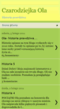 Mobile Screenshot of czarodziejka-ola.blogspot.com