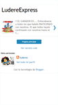 Mobile Screenshot of ludereexpress.blogspot.com