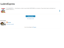 Tablet Screenshot of ludereexpress.blogspot.com