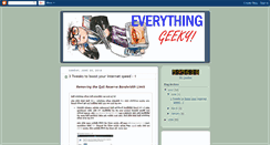 Desktop Screenshot of geekstuff101.blogspot.com