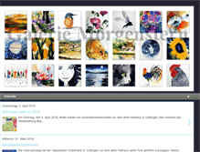 Tablet Screenshot of galerie-morgenstern.blogspot.com
