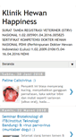 Mobile Screenshot of klinikhewanhappiness.blogspot.com