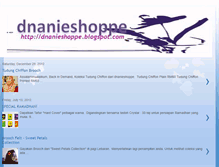 Tablet Screenshot of dnanieshoppe.blogspot.com