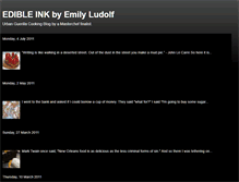 Tablet Screenshot of emilyludolf.blogspot.com