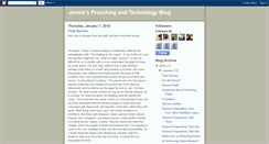 Desktop Screenshot of jenniepreaching.blogspot.com