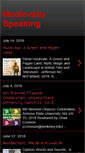 Mobile Screenshot of medievallyspeaking.blogspot.com
