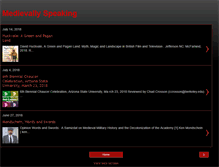 Tablet Screenshot of medievallyspeaking.blogspot.com