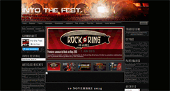 Desktop Screenshot of intothefest.blogspot.com