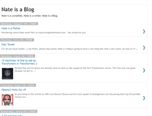 Tablet Screenshot of nateisablog.blogspot.com