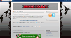Desktop Screenshot of esoespenalti.blogspot.com