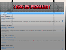 Tablet Screenshot of esoespenalti.blogspot.com