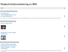 Tablet Screenshot of productiviteit.blogspot.com