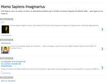 Tablet Screenshot of homo-sapiens-imaginarius.blogspot.com