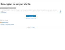 Tablet Screenshot of danneggiatisangueinfetto.blogspot.com