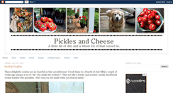 Desktop Screenshot of picklesandcheeseblog.blogspot.com