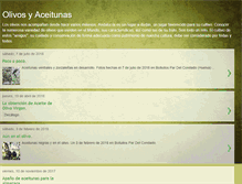 Tablet Screenshot of olivosyaceitunas.blogspot.com